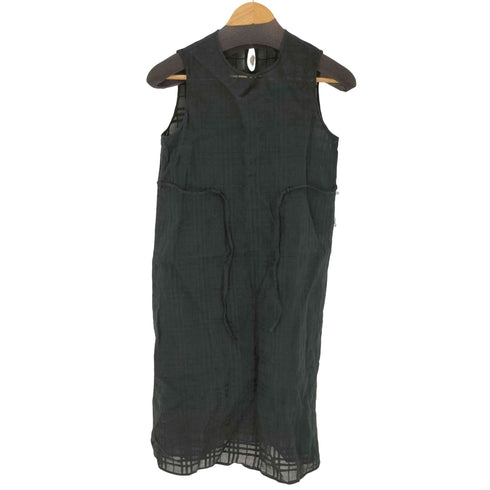 バーバリーブルーレーベル BURBERRY BLUE LABEL シアーレースノースリーブワンピース レディース 38