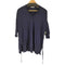 ジバンシィ GIVENCHY ドローストリングVネックS/Sニット レディース XS