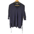 ジバンシィ GIVENCHY ドローストリングVネックS/Sニット レディース XS