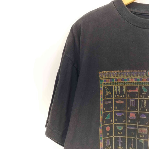 SAGGY エジプト象形文字 Tシャツ メンズ import:M