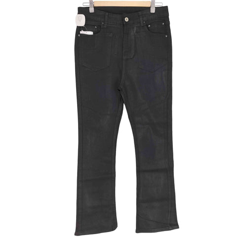 SELONID コーティング加工 セミフレアパンツ street メンズ L