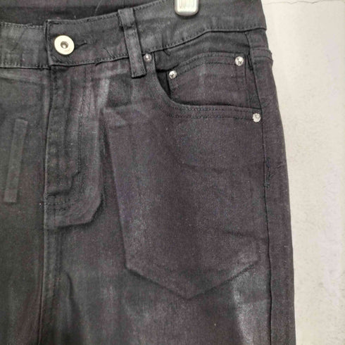 SELONID コーティング加工 セミフレアパンツ street メンズ L