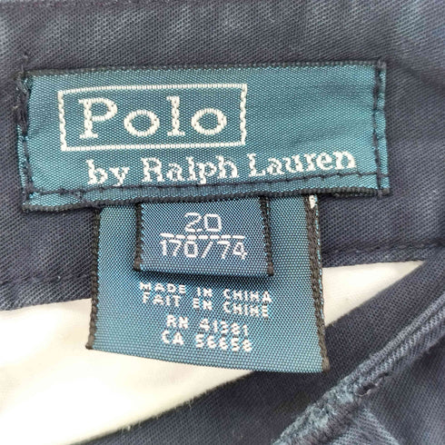 ポロバイラルフローレン Polo by RALPH LAUREN ポロチノ ポニー刺繍 コットン ノータック チノ パンツ メンズ 20 170/74