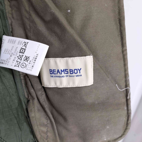 ビームスボーイ BEAMS BOY リップストップ サーモライト 2トーン ライナー レディース