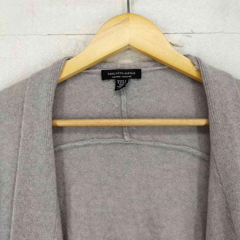 サックスフィフスアベニュー SAKS FIFTH AVENUE cashmere カシミヤ100% カーディガン メンズ import:M