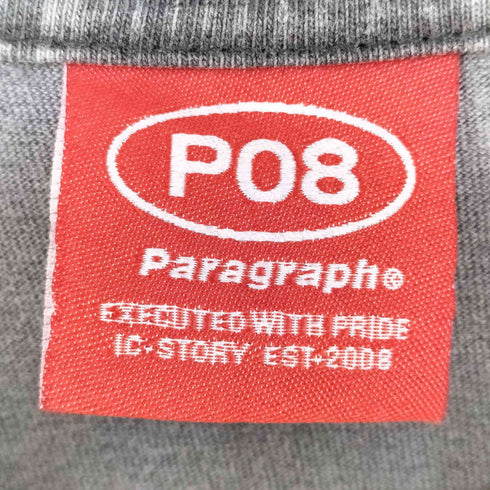 パラグラフ PARAGRAPH スケボー プリント Tシャツ メンズ FREE