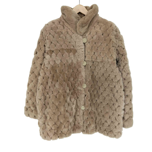 nutria fur ヌートリアファー リバーシブルジャケット レディース JPN:M