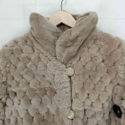 nutria fur ヌートリアファー リバーシブルジャケット レディース JPN:M