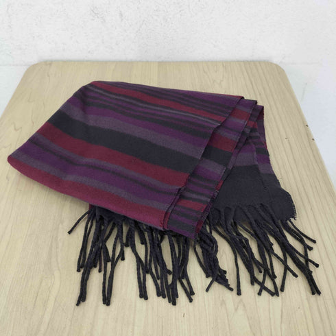 VISCARDI cashmere カシミヤ100% 襟ファー付き ロングコート レディース FREE