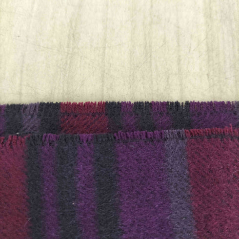 VISCARDI cashmere カシミヤ100% 襟ファー付き ロングコート レディース FREE
