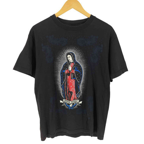 サンタクルズ SANTA CRUZ 00S NHSタグ 聖母プリント クルーネックTシャツ メンズ import:M