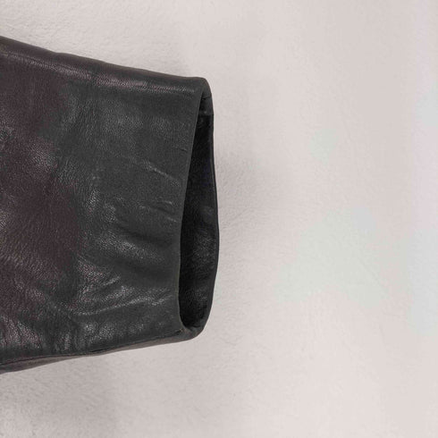 Zorronuez lamb leather スタッズ レザーハーフコート レディース FREE