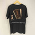アンビル Anvil 90s USA製 袖裾シングル アニマルプリント S/S Tシャツ メンズ M