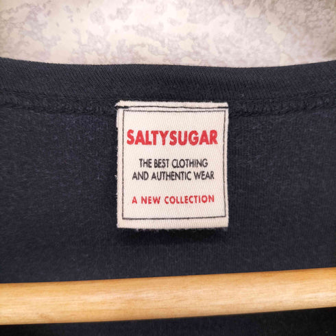 SALTSUGAR Y2K バタフライ チェック柄 カットソー レディース JPN:M
