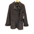 アドルフォドミンゲス ADOLFO DOMINGUEZ real leather 襟ファーリアルレザームートンジャケット レディース P