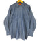 ユニバーサルオーバーオール UNIVERSAL OVERALL USA製 ストライプ柄 L/S シャツ メンズ import:M