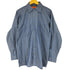 ユニバーサルオーバーオール UNIVERSAL OVERALL USA製 ストライプ柄 L/S シャツ メンズ import:M