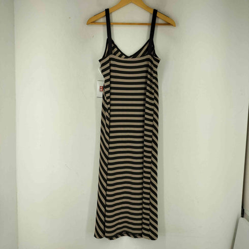 ザラ ZARA バイアスボーダー キャミワンピース レディース import:S
