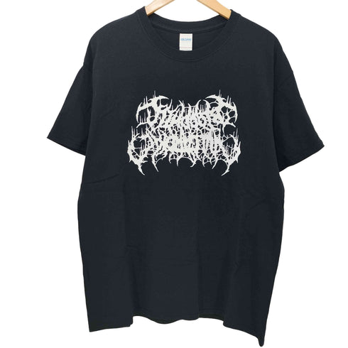 ギルダン GILDAN ゴアグラインド バンド ロゴ アートワーク エラープリント S/S Tシャツ メンズ import:L