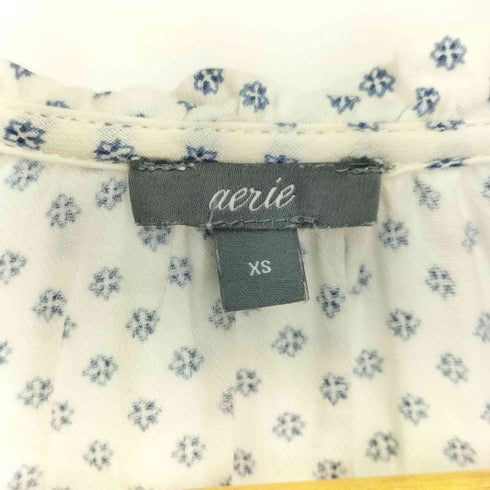 aerie 花柄 フリンジデザイン ブラウス レディース import:XS