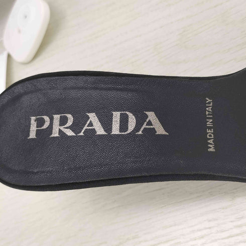 プラダ PRADA サンダル オープントゥ パンプス レディース 351/2