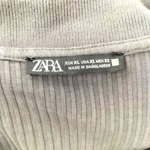 ザラ ZARA 変形 リブニット レディース import:XL