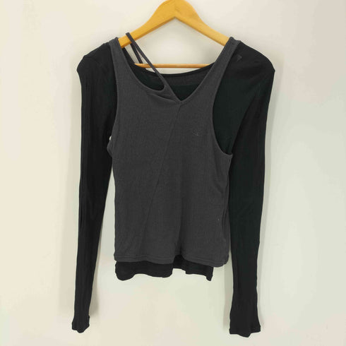 ユナイテッドトウキョウ UNITED TOKYO 26SS 3WAY レイヤード スリット プルオーバー レディース FREE