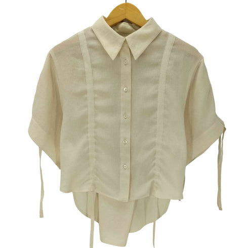 ユナイテッドトウキョウ UNITED TOKYO 25SS Adjustable Length Mesh Shirt アジャスタブル レングス メッシュ S/S シャツ レディース FREE
