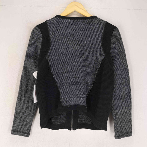 Curio New York ノーカラー ジップアップニットジャケット import レディース