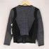 Curio New York ノーカラー ジップアップニットジャケット import レディース