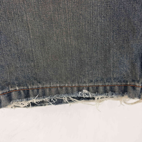 Styled by team Message 刺繍デザイン ペインターデニムショーツ street メンズ L