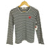 プレイコムデギャルソン PLAY COMME des GARCONS AD2013 ハート ワンポイント ロゴ ワッペン ボーダー カットソー レディース