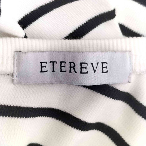 etereve ボーダー切り替え ワンピース レディース