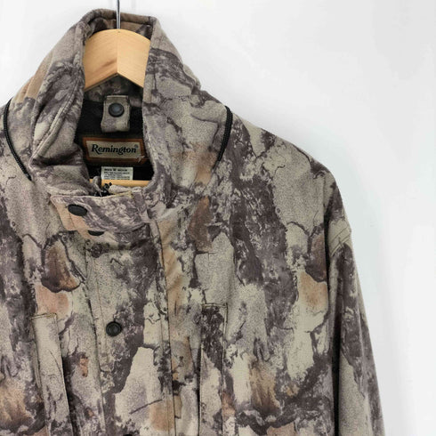レミントン Remington NATRAL GEAR TNERMORE 裏地メッシュ リアルカツリー フラップポケット スタンドネック ブルゾンジャケット メンズ import:M