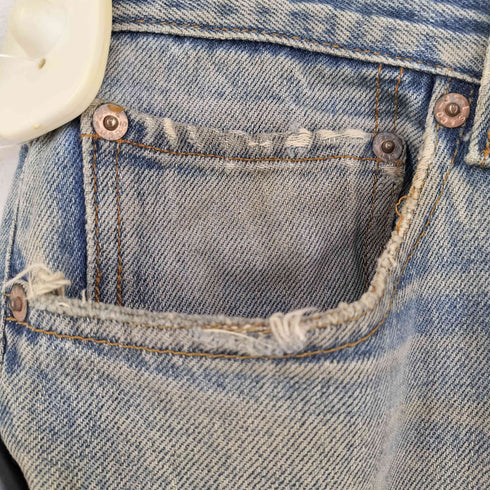 リーバイス Levis 90S USA製 501 ボタン裏653 ボタンフライ デニムパンツ メンズ W36 L36