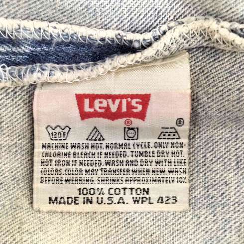 リーバイス Levis 90S USA製 501 ボタン裏653 ボタンフライ デニムパンツ メンズ W36 L36