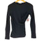 ザラ ZARA Top textura frunces negro レディース US M