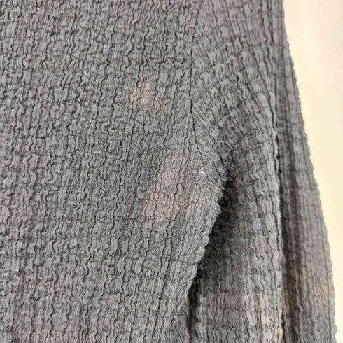 ザラ ZARA Top textura frunces negro レディース US M