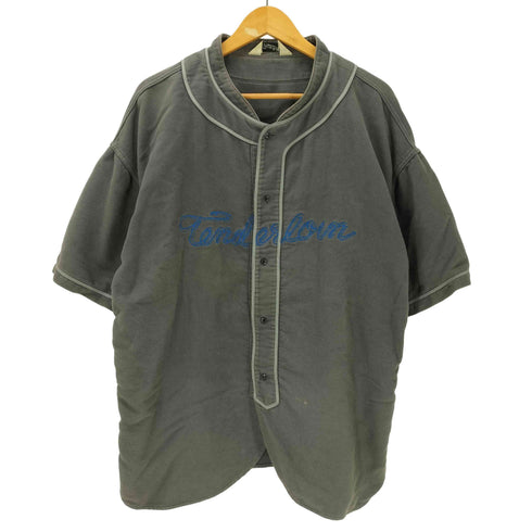 テンダーロイン TENDERLOIN 21SS BASEBALL SHT S/S RH CHARCOAL ベースボール シャツ メンズ JPN:XL
