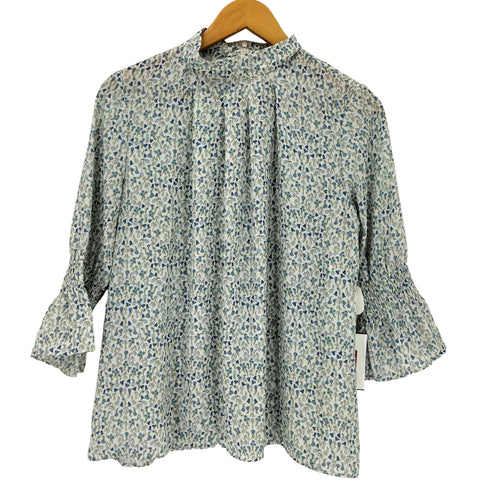 マッキントッシュフィロソフィー MACKINTOSH PHILOSOPHY フラワープリントブラウス レディース 38
