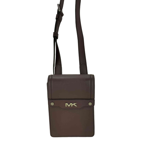 マイケルコース Michael Kors VARICK レザー スマートフォン クロスボディ メンズ