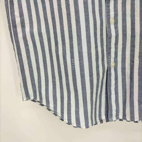 パパス papas ボタンダウン ストライプ S/S シャツ メンズ JPN:48