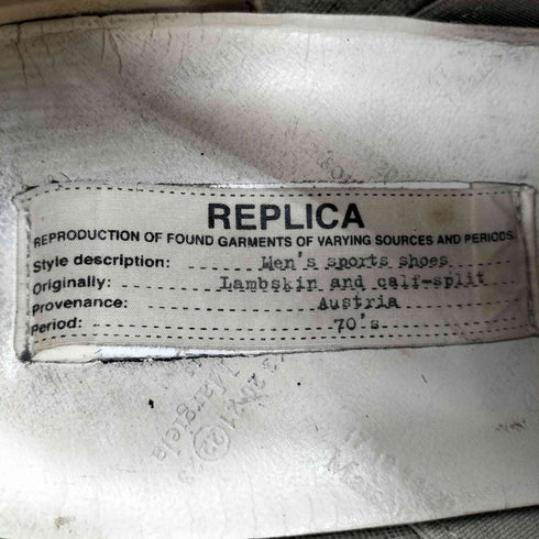メゾンマルジェラ Maison Margiela German Trainer 70S サンプリング ジャーマン トレーナー スニーカー メンズ EUR:43