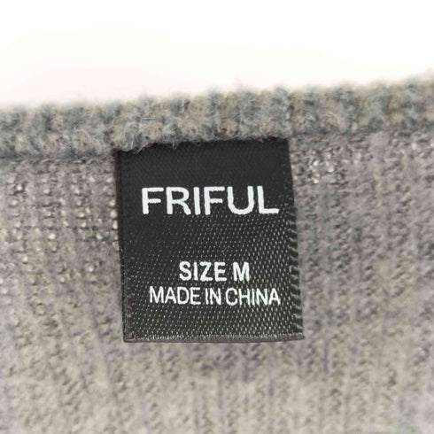 FRIFUL フリルデザイン ニット レディース import:M