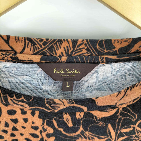 ポールスミス Paul Smith 総柄 クルーネックTシャツ メンズ JPN:L
