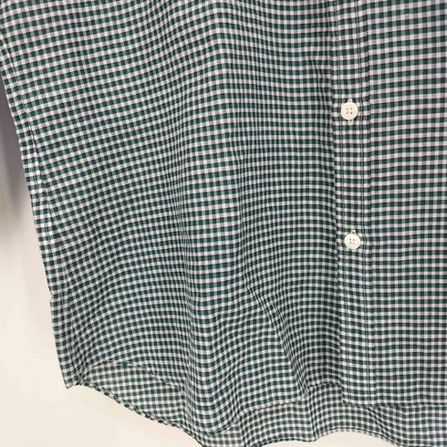バーバリーロンドン BURBERRY LONDON ワンポイント刺繍 フロントポケット チェックシャツ メンズ import:L