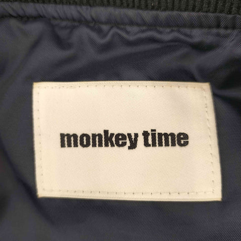 モンキータイム MONKEY TIME TC ナイロン ウェザー リブ ブルゾン メンズ JPN:1