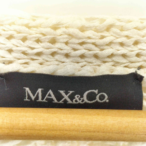 マックスアンドコー MAX&CO. クロシェ カーディガン レディース M