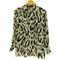 ザラ ZARA レオパード シアーブラウス レディース import:S