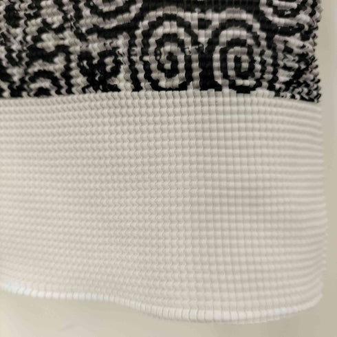 ミーイッセイミヤケ me ISSEY MIYAKE 10SS 総柄 ハイネック プリーツトップ レディース